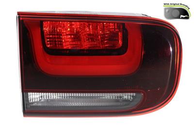 FANALE POSTERIORE SINISTRO LED ROSSO CON RETRONEBBIA WITH ORIGINAL BRANDING