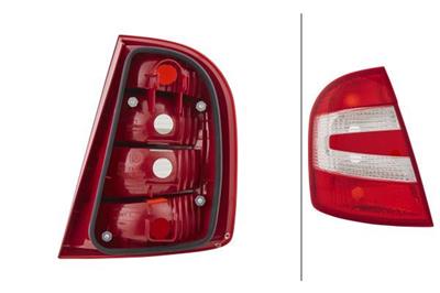 HECKLEUCHTE - GLœHLAMPE - LINKS - FœR U.A. SKODA FABIA I (6Y2)