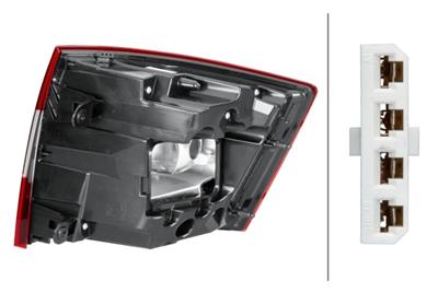 REARLIGHT - HYBRID - LEFT - FOR E.G. SKODA OCTAVIA III COMBI (5E5)
