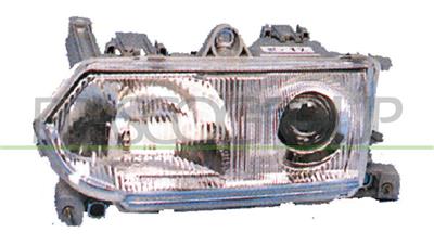 HEADLAMP LEFT H1+H1 MANUAL/ELECTRIC-WITHOUT MOTOR