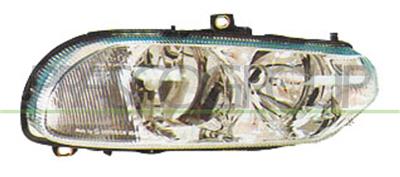 OPTICA IZQUIERDA H1+H7 ELECTRICA-SIN MOTOR