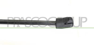 AMORTIGUADOR DE CAPO DERECHO/IZQUIERDO - 300 N - L 397 mm - C 157 mm - Ø 18 mm - Ø 8 mm MOD. SEDAN/FAMILIAR