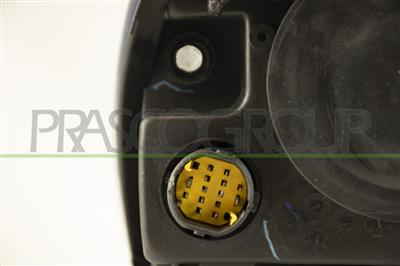 SCHEINWERFER LINKS-H7+H1-MIT LWR-MIT MOTOR-MIT TAGFAHRLICHT-SCHWARZ-LED