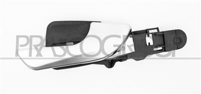REAR DOOR HANDLE RIGHT-INNER-SATIN