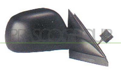 ESPEJO DERECHO ELECTRICO-NEGRO-TERMICO-CONVEXO/AZUL-PEQUENO