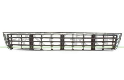 BUMPER GRILLE-CENTRE-BLACK-WITH CHROME MOLDING