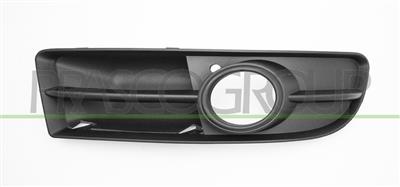 BUMPER GRILLE RIGHT-BLACK-WITH FOG LAMP HOLES-CLOSED MOD. S-LINE