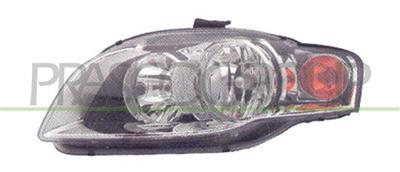 OPTICA IZQUIERDA H7+H7 ELECTRICA-CON MOTOR - PILOTO AMBAR