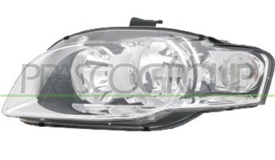 SCHEINWERFER LINKS-H7+H7-MIT LWR-MIT MOTOR-WEISSER BLINKER