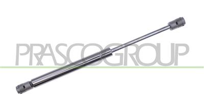 TAILGATE GAS SPRING RIGHT/LEFT - 570 N - L 311 mm - S 115 mm - Ø 18 mm - Ø 8 mm MOD. CONVERTIBLE