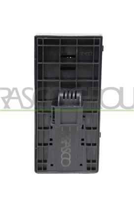 FRONT DOOR LEFT WINDOW REGULATOR PUSH-BUTTON PANEL-BLACK-4 SWITCHES-4 PINS