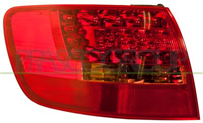 FANALE POSTERIORE SINISTRO-ESTERNO-SENZA PORTALAMPADA-ROSSO-ROSA/LED-STATION WAGON MOD. 07-08