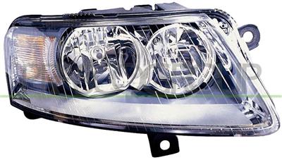 HEADLAMP RIGHT H1+H7 ELECTRIC-WITHOUT MOTOR