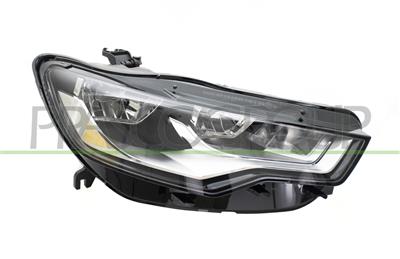 HEADLAMP RIGHT H7+H15 ELECTRIC-WITH MOTOR-WITH DAY RUNNING LIGHT