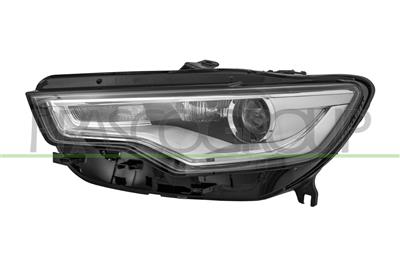 HEADLAMP LEFT-D3S+H7 ELECTRIC-WITH MOTOR-WITH DAY RUNNING LIGHT-LED