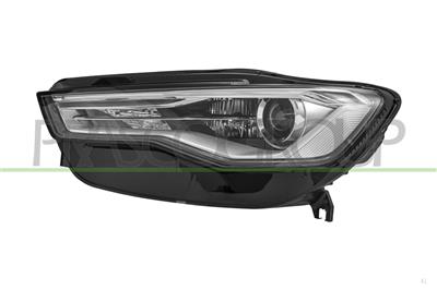 OPTICA IZQUIERDA D5S/H7-ELECTRICA-CON MOTOR-CON LUZ DE GIRO-CON LUZ DIURNA-LED-MONTAJE HELLA