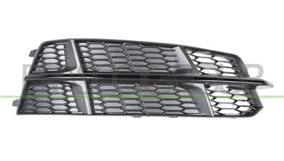 BUMPER GRILLE RIGHT-WITH BLACK-GLOSSY-MOLDING MOD. S-LINE