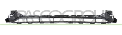 REJILLA CENTRAL PARACHOQUES DELANTERO-NEGRA MOD. S-LINE