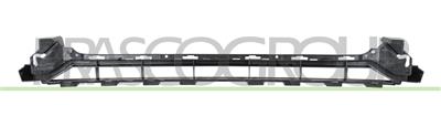 FRONT BUMPER GRILLE-CENTRE-BLACK MOD. S-LINE