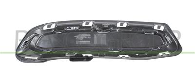 REAR BUMPER MOLDING-RIGHT-WITH CHROME FRAME