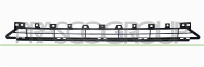 GRIGLIA PARAURTI ANTERIORE-CENTRALE-INFERIORE-NERA