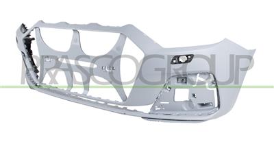 FRONT BUMPER-PRIMED-WITH HEADLAMP WASHER HOLES+SENSOR HOLDERS-WITH CUTTING MARKS FOR PDC+PARK ASSIST