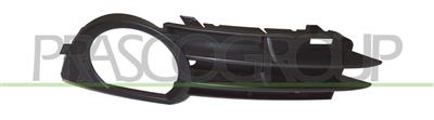BUMPER GRILLE RIGHT-BLACK-WITH FOG LAMP HOLE