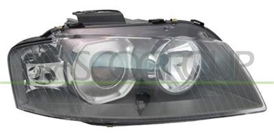 SCHEINWERFER RECHTS-XENON H7+D2S+HID-MIT LWR-MIT MOTOR