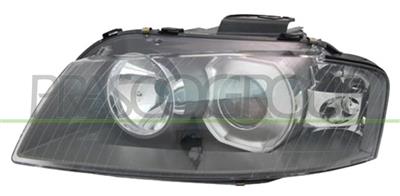 SCHEINWERFER LINKS-XENON/D2S+H7+HID-MIT LWR-MIT MOTOR