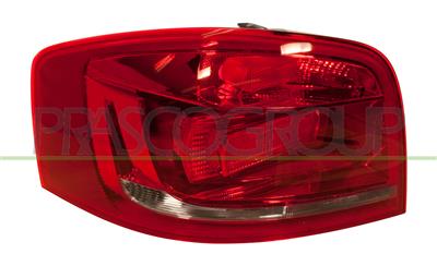 FEU D'AILE ARRIERE GAUCHE SANS PORTE LAMPE MOD. 3 PORTES - ROUGE -  MOD. 08 > 10