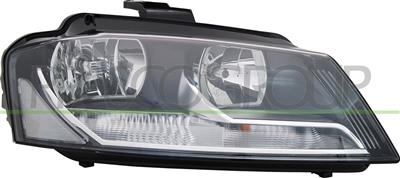 HEADLAMP LEFT H7+H7 ELECTRIC-WITH MOTOR