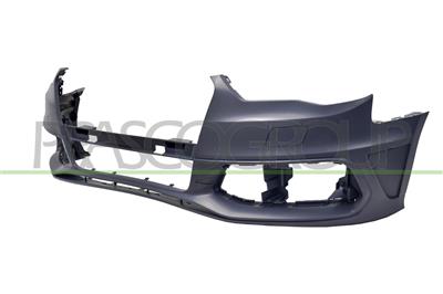 FRONT BUMPER-PRIMED-WITH ACTIVE HEADLAMP WASHER HOLES COVERS-WITH CUTTING MARKS FOR SENSORS MOD. S-LINE