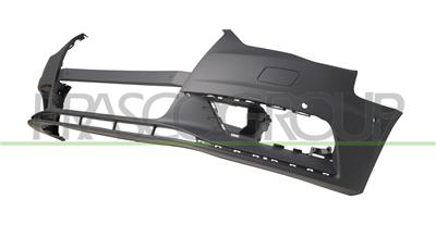 FRONT BUMPER-PRIMED-WITH TOW HOOK COVER-WITH PDC+SENSOR HOLDERS-WITH PARK ASSIST HOLE-WITH HEADLAMP WASHER HOLES+WASHER COVER
