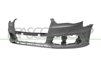 PARAURTI ANTERIORE-CON PRIMER-CON TAPPO COPRIGANCIO-CON TAPPI FISSI SU FORI LAVAFARI-CON TRACCE PDC E PARK ASSIST MOD. S-LINE