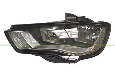 HEADLAMP LEFT H7+H15 ELECTRIC-WITH MOTOR