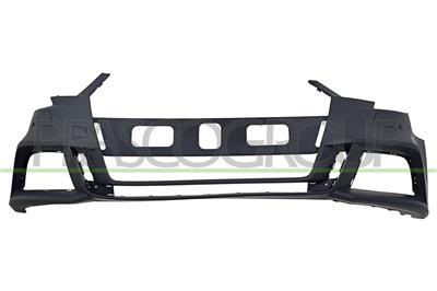 FRONT BUMPER-PRIMED-WITH TOW HOOK COVER-WITH HEADLAMP WASHER HOLES+WASHER COVER-WITH PDC HOLES+SENSOR HOLDERS MOD. S-LINE