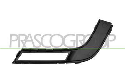 MOLDURA IZQUIERDA PARACHOQUES DELANTERO-NEGRA MOD. S-LINE