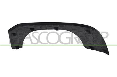 GRIGLIA SINISTRA SPOILER PARAURTI POSTERIORE-NERA MOD. S-LINE