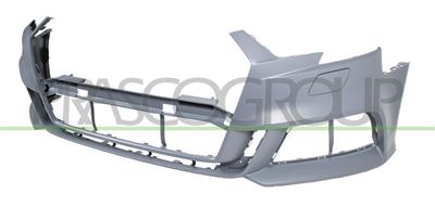 PARAURTI ANTERIORE-CON PRIMER-CON TAPPO COPRI GANCIO TRAINO-CON TAPPI FORI LAVAFARI/ATTIVI-CON TRACCE PDC E PARK ASSIST MOD. S-LINE