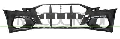 FRONT BUMPER-PRIMED-WITH HEADLAMP WASHER HOLES-WITH CUTTING MARKS FOR PARK ASSIST