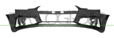 FRONT BUMPER-PRIMED-WITH PDC+SENSOR HOLDERS-WITH TOW HOOK COVER