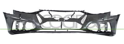 FRONT BUMPER-PRIMED-WITH PDC+SENSOR HOLDERS-WITH PARK ASSIST HOLES-WITH HEADLAMP WASHER CUTTING MARKS