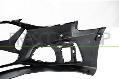 FRONT BUMPER-PRIMED-WITH PDC+SENSOR HOLDERS-WITH PARK ASSIST HOLES-WITH HEADLAMP WASHER CUTTING MARKS