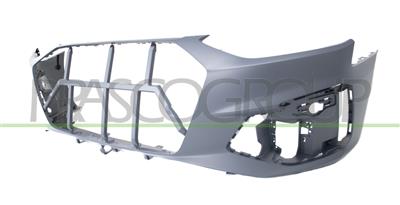 FRONT BUMPER-PRIMED-WITH TOW HOOK COVER