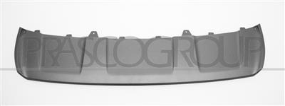 FRONT BUMPER MOLDING-CENTRE-LOWER-DARK GRAY
