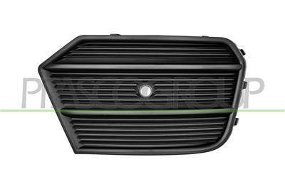GRILLE DROITE NOIRE DE PARE-CHOCS-AVEC TROUS RADAR  MOD. 2015>