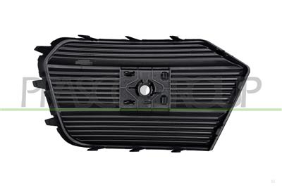 GRILLE DROITE NOIRE DE PARE-CHOCS-AVEC TROUS RADAR  MOD. 2015>