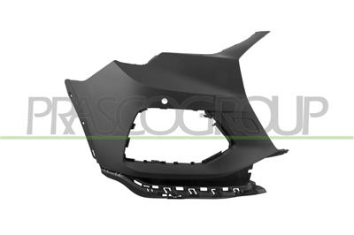 FRONT BUMPER RIGHT-BLACK-SMOOTH TO BE PRIMED-WITH PDC HOLE+SENSOR HOLDER
