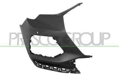 FRONT BUMPER RIGHT-BLACK-SMOOTH TO BE PRIMED-WITH PDC HOLE+SENSOR HOLDER