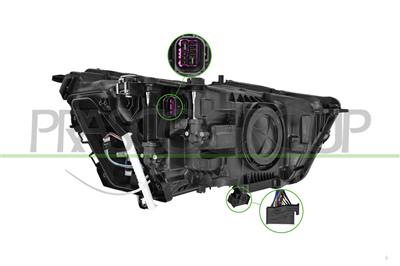 SCHEINWERFER LINKS-MIT LWR-MIT MOTOR-LED-ZKW TYP